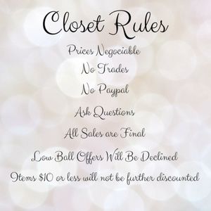 Thank you for Shopping My Closet